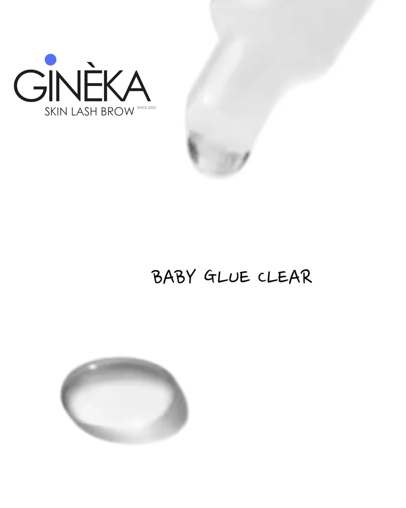 GINÈKA Baby Glue Clear — colla del kit professionale